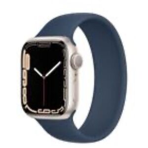 Apple Watch SOLO LOOP Band Size 4. 45mm WATCH NOT INCLUDED! Storm Blue